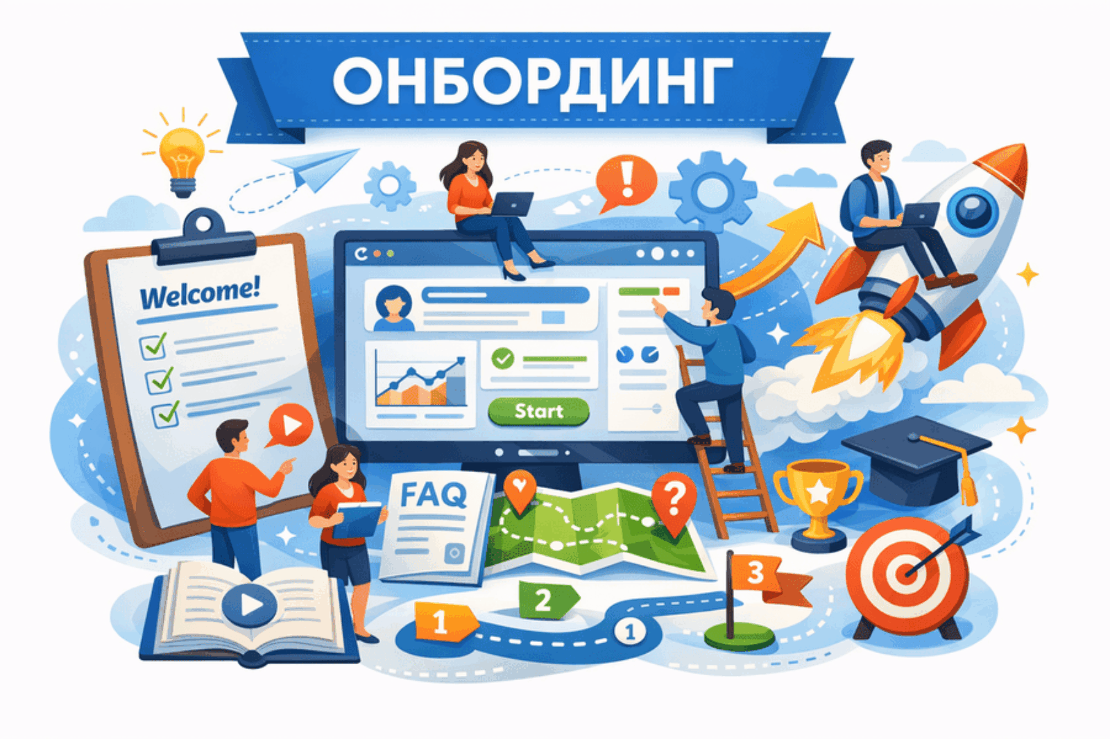 Что такое онбординг, разбираемся с Мой Радиус